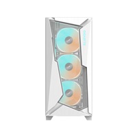 GIGABYTE case GB-C301GW V2, Mid tower, Průhledná bočnice, 4x 120mm ARGB Fan, bílá