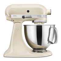 KitchenAid Artisan 5KSM125BAC Kuchyňský robot - 10 rychlostí, planetární systém, celokovová konstrukce, mandlová