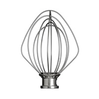 KitchenAid Artisan 5KSM125ECU Kuchyňský robot - 10 rychlostí, planetární systém, celokovová konstrukce, stříbrná