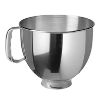 KitchenAid Artisan 5KSM125EOB Kuchyňský robot - 10 rychlostí, planetární systém, celokovová konstrukce, lesklá černá