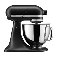 KitchenAid Artisan 5KSM125EBM Kuchyňský robot - 10 rychlostí, planetární systém, celokovová konstrukce, matná černá