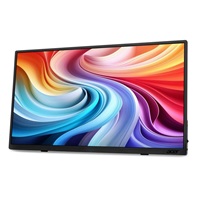 ACER LCD PM161QTbmiuuux,40cm (15.6") FHD,60Hz,220nits,6ms,miniHDMI,USB,Audio,Repro,Vesa,Black