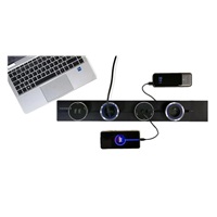 BAZAR - Viking zásuvkový modul A60, 1x USB-A, 1x USB-C, PD, černá, poškozený obal