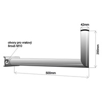 Držák antény na stožár, žárový zinek, délka 50cm