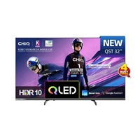 CHiQ L32QST TV 32", QLED, Full HD, Google TV, Frameless, Dolby Audio, dbx-tv, HDR 10