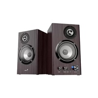 GENIUS Reproduktor SP-HF1812BT, BT, 3.5mm jack, 50W, tmavé dřevo
