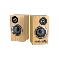 GENIUS Reproduktor SP-HF1812BT, BT, 3.5mm jack, 50W, světlé dřevo