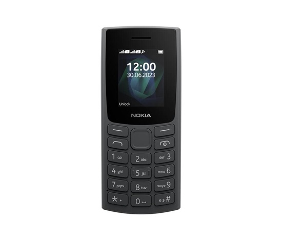 BAZAR - Nokia 105 4G, černá (2024) EU - Po opravě (Komplet)