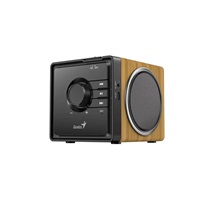 GENIUS Reproduktor SP-916BT, BT, 6W, světlé dřevo