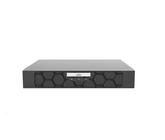 Uniview NVR501-04B-P4-IQ, 4 kanály, až 16MP, až 16TB HDD, PoE 4ch (50W budget), SMART VCA