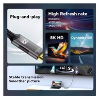 PremiumCord kabel USB-C na DisplayPort DP1.4   8K@60Hz a 4k@120Hz  2m