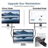 PremiumCord kabel USB-C na DisplayPort DP1.4   8K@60Hz a 4k@120Hz  2m