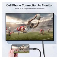 PremiumCord kabel USB-C na DisplayPort DP1.4   8K@60Hz a 4k@120Hz  2m