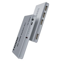 PremiumCord 8K@60Hz, 4K@144Hz HDMI switch 3:1 s dálkovým ovladačem