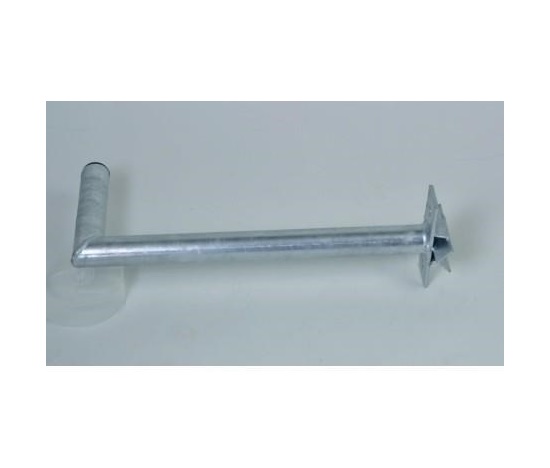 Držák antény na stožár s vinklem, žárový zinek, délka 50cm