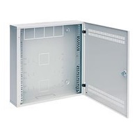 Solarix rozvaděč SOHO LC-18 s lištami 2U, 4U a 11U, 550x550x150mm šedá RAL 7035 LC-18-55-15-G