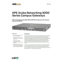 HPE Aruba Networking 9240 (RW) 4xSFP28 1 Expansion Slot Campus Gateway R7H97A RENEW