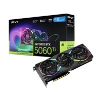 PNY VGA Nvidia GeForce RTX 5060 Ti 16GB ARGB OC, RTX 5060 Ti, 16GB GDDR7, 3xDP, 1xHDMI
