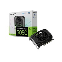 PNY VGA NVIDIA GeForce RTX 5050 Single Fan 8GB, RTX 5050, 8GB GDDR6, 3xDP, 1xHDMI