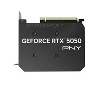 PNY VGA NVIDIA GeForce RTX 5050 Single Fan 8GB, RTX 5050, 8GB GDDR6, 3xDP, 1xHDMI