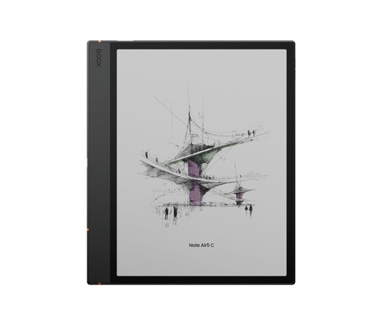 E-book ONYX BOOX NOTE AIR 5 C, 10,3" Kaleido 3, 64GB, podsvícená, Bluetooth, Android 15, E-ink displej