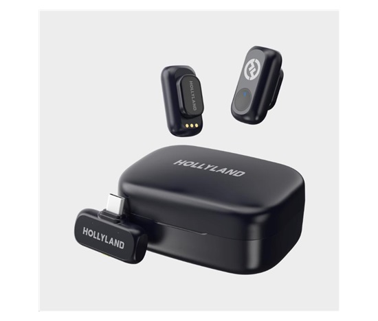 Hollyland LARK A1 Duo with USB-C RX + Charging Case