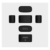 Hollyland LARK MAX 2 Combo 4-Person Version with Camera RX + USB-C RX