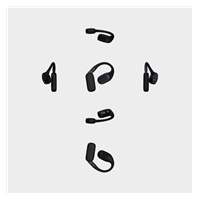 Hollyland LARK MAX 2 Ultimate Combo with OWS Monitor Earphone + Camera RX + USB-C RX