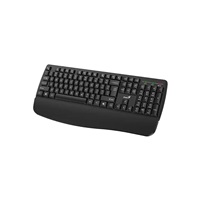 GENIUS Klávesnice KB-7123, membránová, bezdrátová, CZ+SK layout, Copilot klávesa, Ergo předložka, černá