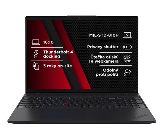 BAZAR - LENOVO NTB ThinkPad L16 AMD G2 - Ryzen5 PRO 215,16" WUXGA,16GB,512SSD,5MP+IRcam,W11P - Poškozený obal