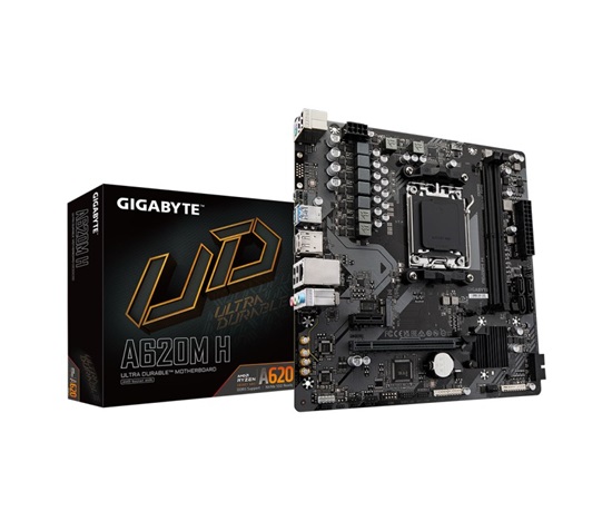 BAZAR - GIGABYTE MB Sc AM5 A620M H, AMD A620, 2xDDR5, 1xDP, 1xHDMI, mATX - Po opravě (Bez příšlušenství)