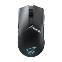 BAZAR GIGABYTE Herní myš Aorus M6, Bezdrátová 2.4GHz, USB-C, černá (ROZBALENO)