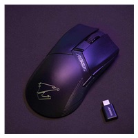BAZAR GIGABYTE Herní myš Aorus M6, Bezdrátová 2.4GHz, USB-C, černá (ROZBALENO)
