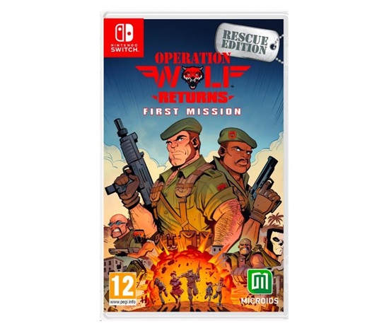 NSW hra Operation Wolf Returns: First Mission - Rescue Edition