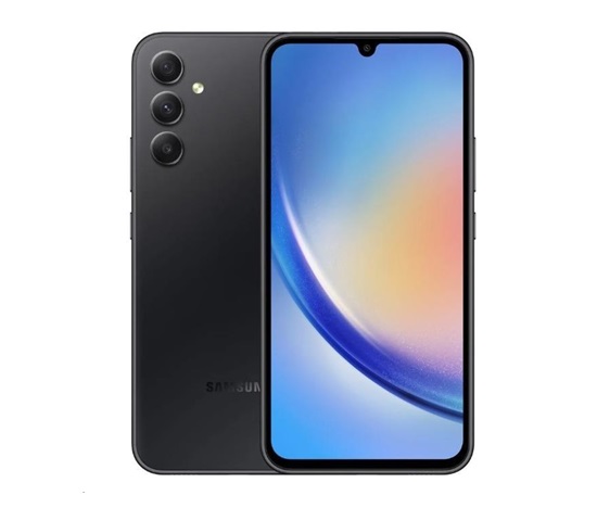 BAZAR - Samsung Galaxy A34 (A346), 6/128 GB, EU, 5G, černá - Po opravě (Bez příšlušenství)