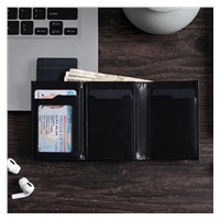 MYBALO Carryx skládací peněženka s výsuvným držákem na karty, Brown