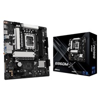 BAZAR - ASRock MB Sc LGA1851 B860M-X, Intel B860, 2xDDR5, 1xDP, 1xHDMI, mATX - Poškozený obal (Komplet)