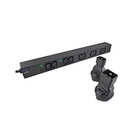 Adaptér IEC C14 na SCHUKO CEE 7/3 napětí 230V, 10A