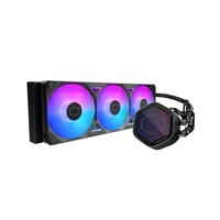Cooler Master vodní chladič MasterLiquid Atmos II Pixel LED, 3x120mm, LGA1851, AM5, černá