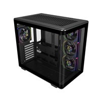 BAZAR - Cooler Master case Elite 600, ATX, Průhledná bočnice, 4x 120mm Fan, Černá - Poškozený obal (Komplet)