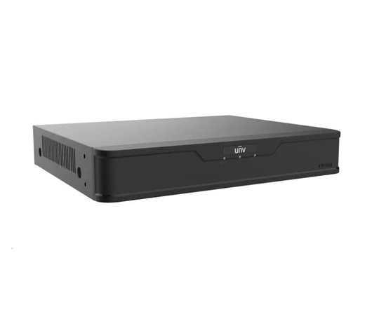 Uniview NVR,8 kanálů, až 12MP, až 10TB HDD, PoE 8ch (75W budget), SMART VCA