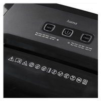 Hama Prime M100, skartovačka, micro řez, 10 listů, bezpečnostní úroveň P5 T5 E4