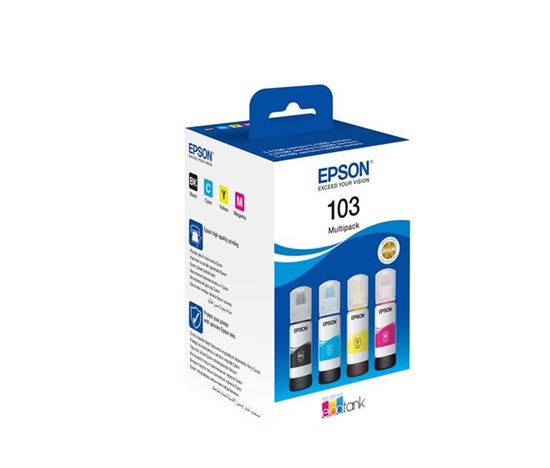 EPSON ink 103 EcoTank 4-colour Multipack (Poškozený obal)