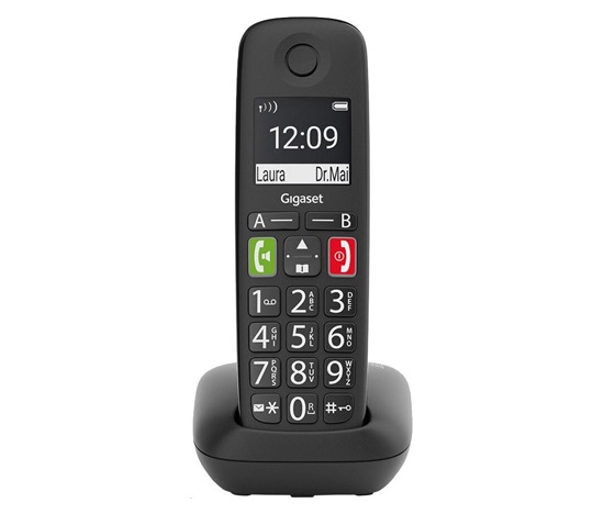 BAZAR - Gigaset E290 černý - Rozbaleno (Komplet)