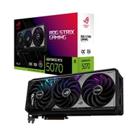 BAZAR ASUS VGA NVIDIA GeForce RTX 5070 ROG STRIX 12GB OC, 12GB GDDR7, 3xDP, 2xHDMI (Z MONTÁŽE, PLNÁ ZÁRUKA)