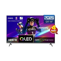 BAZAR - CHiQ U50QST TV 50", UHD, QLED, ultratenká, Google TV, DLG 120 Hz, Dolby Audio, Frameless, metalická - Poškozený