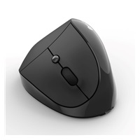 C-TECH Myš VEM-17, Vertikální, Bezdrátová, černá