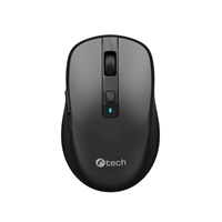 C-TECH Myš WLM-19, Bezdrátová, černá