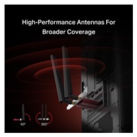 MERCUSYS MA47BE WiFi7 PCIe adapter (BE9300,2,4GHz/5GHz/6GHz,Bluetooth5.4)