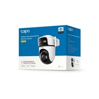 TP-Link Tapo C545D venkovní/outdoor otočná kamera (2x 3MP, 2K 1296p, IR 30m, WiFi, 1x100Mb/s, micro SD card)